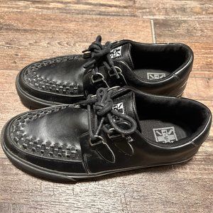 Leather black TUK size 11
